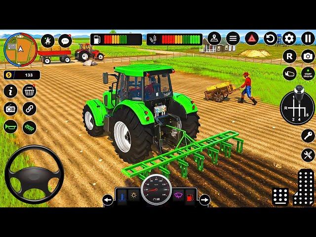 Modern Farm Tractor Driving Games - Farming Tractor 3D - Android Gameplay