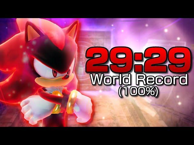 Sonic P06 - Shadow 100% Speedrun in 29:29.910