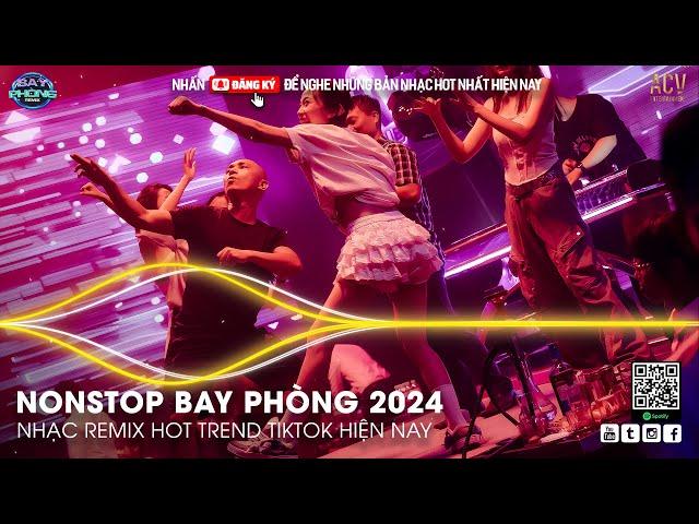 NONSTOP 2024 BAY PHÒNG BASS CỰC CHẤT ️  NHẠC SÀN VINAHOUSE DJ MIXTAPE 2024 ️ NHẠC REMIX CỰC CĂNG