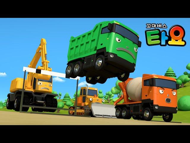 Strong Heavy Vehicles Song l Heavy Vehicle Race l Tayo New Nursery Rhymes l Car Song