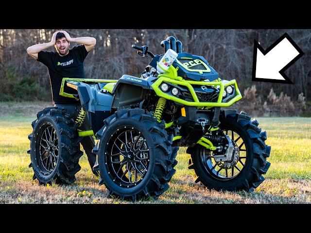 Building the WORLDS BADDEST FOUR-WHEELER!