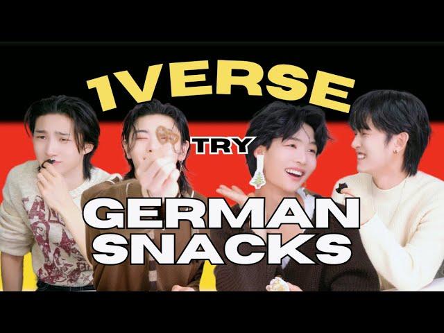 SNACK SPECIAL EP. 7 | 1VERSE Try GERMAN Snacks For The First Time!