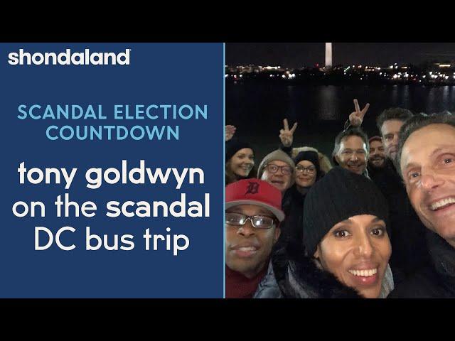 Scandal Election Countdown: Tony Goldwyn Reminisces on The Secret Scandal DC Bus Trip | Shondaland