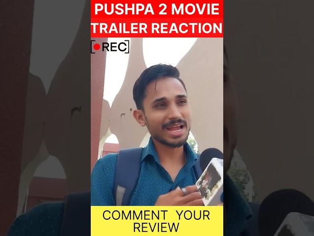 Pushpa 2 - Trailer Public Review | Allu Arjun | WeBharat