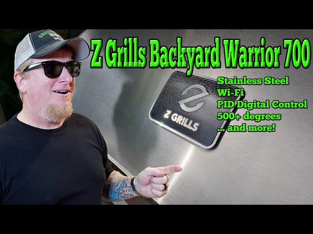 Z Grills Backyard Warrior 700 Stainless Steel Pellet Grill Review!