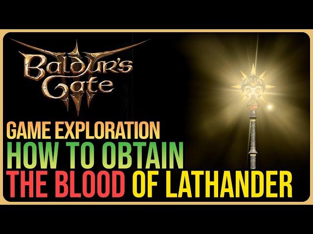 How to Get The Blood of Lathander Legendary Baldur's Gate 3