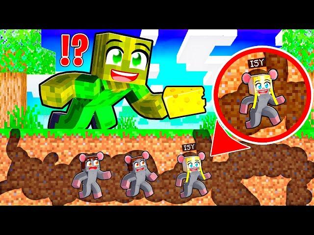 VERSTECKEN SPIELEN als MÄUSE!  Minecraft