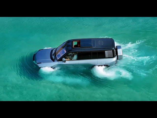 BYD Yangwang U8 floating test