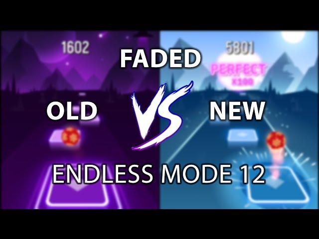 Tiles Hop Faded | ENDLESS MODE 12 ( New VS Old )