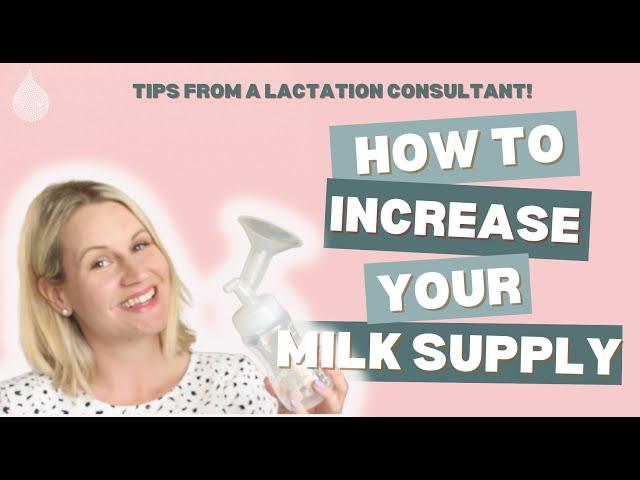 Easy Tips to Boost Your Milk Supply (and figure out why you're not making enough!)