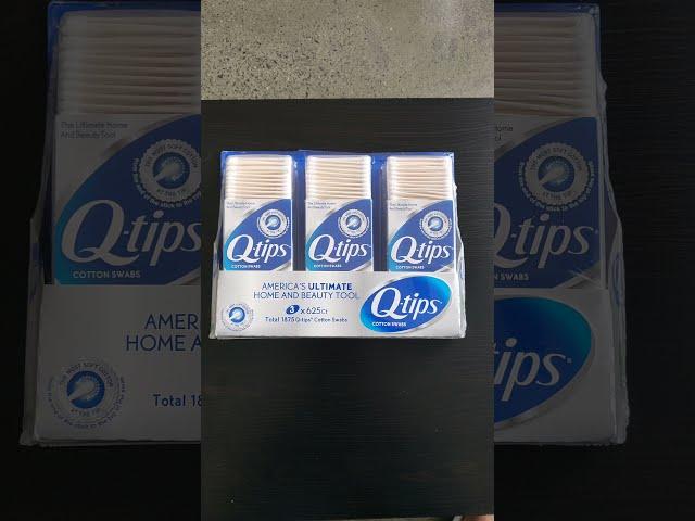 Qtips Cotton Swabs Unboxing #shorts