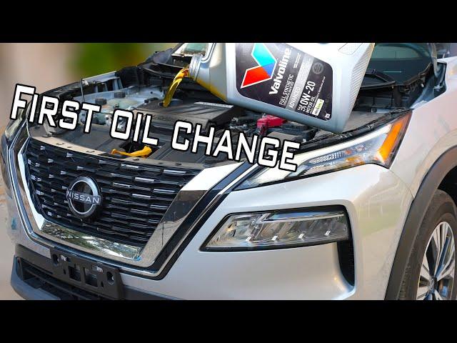 I bet you will change oil after watching this / 1.5L turbo Nissan Rogue 2023 oil change