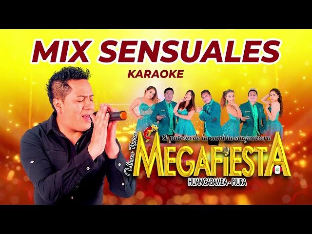 MIX SENSUALES -  MEGAFIESTA - KARAOKE