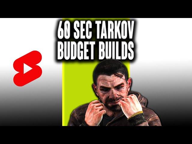 60 second EFT Budget Builds - AKM Budget Builds - Escape from Tarkov #shorts