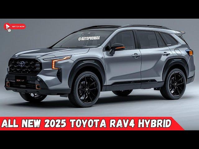 ALL-NEW 2025 TOYOTA RAV4 LEAK: WHAT WE KNOW SO FAR!