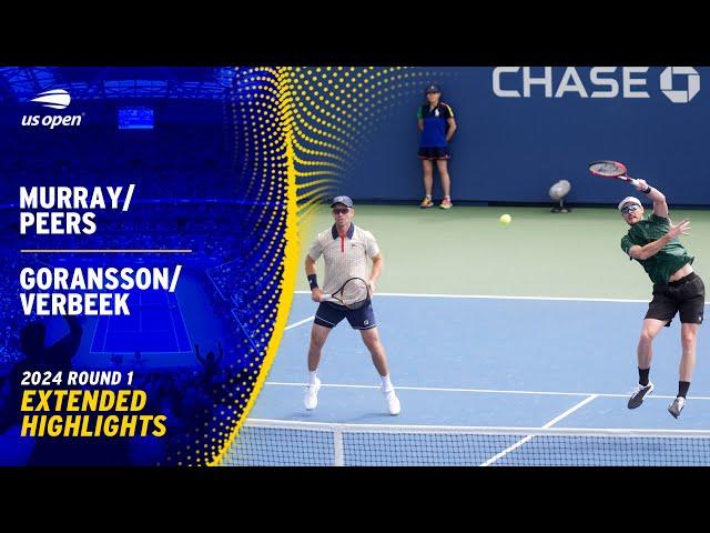 Murray/Peers vs. Goransson/Verbeek Extended Highlights | 2024 US Open Round 1