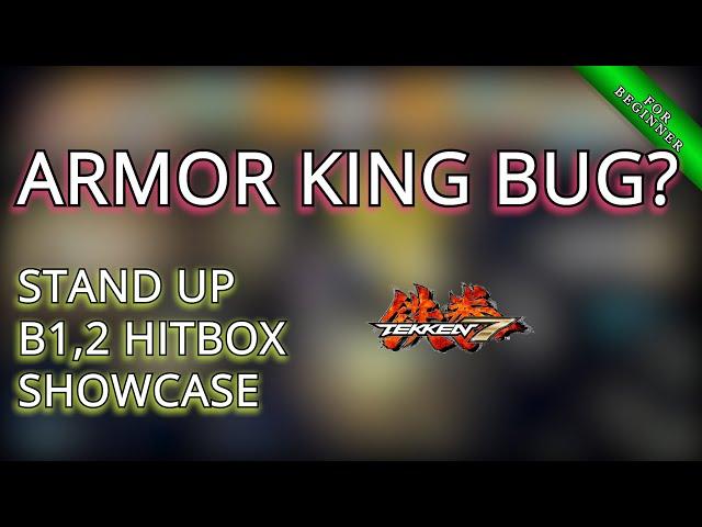 Armor King B1,2 bug (db2+4 wall to b1,2 showcase)( hit box issue)