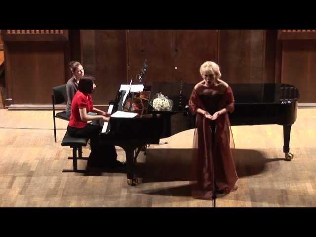Марина Ефанова - Ц.Кюи - "Коснулась я цветка"