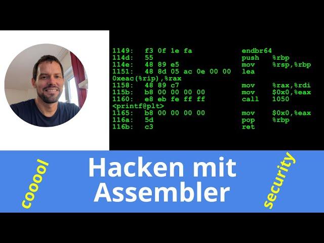 Jedes Programm hacken mit Assembler