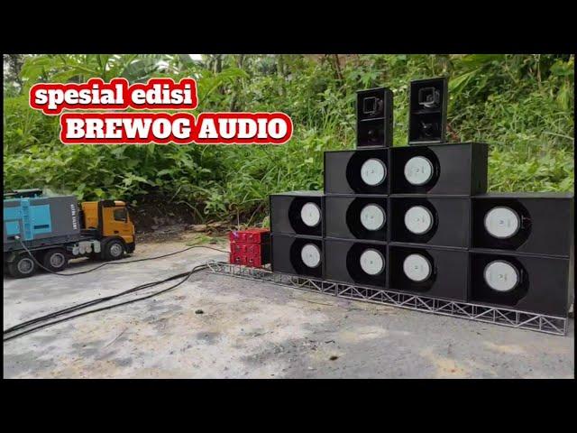 Diy mini sound system || edisi miniatur sound system brewog audio