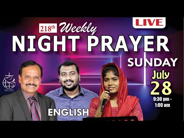  LIVE 218th NIGHT PRAYER | Christian ENGLISH Message | Bro.GPS.Robinson