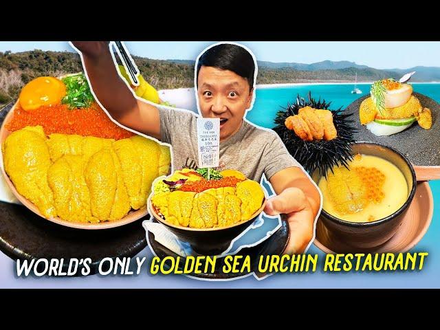 World's ONLY GOLDEN "Sea Urchin" Restaurant & All you Can Eat FIRE BBQ Buffet in Melbourne Australia