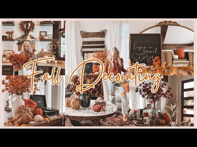  NEW! FALL DECORATING MARATHON | COZY FALL HOME DECOR | FALL DECOR IDEAS 2024 | FALL AESTHETIC 