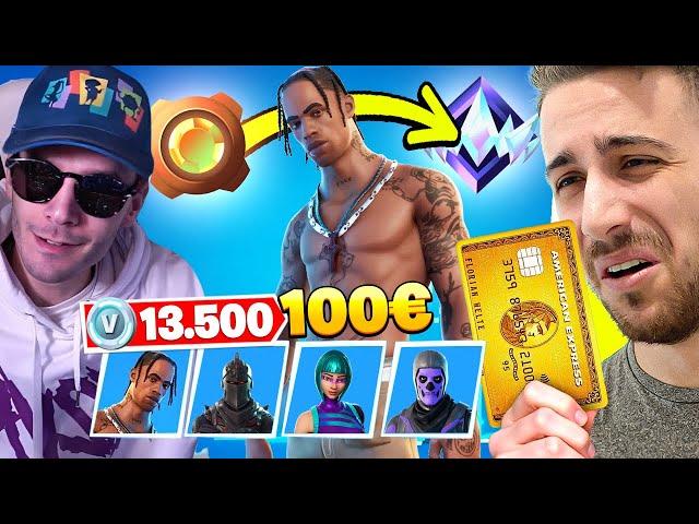 Shoppo 13.500 VBUCKS a SMI se mi CARRIA in RANKED! Stagione 2 Capitolo 6 Fortnite ITA!