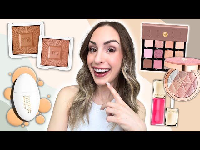 NEW SPRING MAKEUP!  Reviewing the hottest new releases | RMS Bronzers, Charlotte Tilbury Multiglow