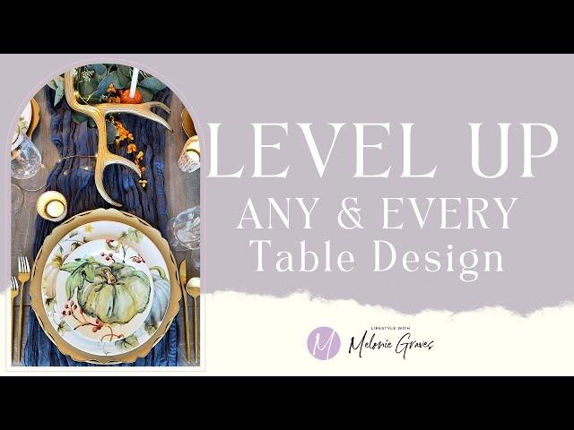 Fall Table on a Budget with Melonie Graves