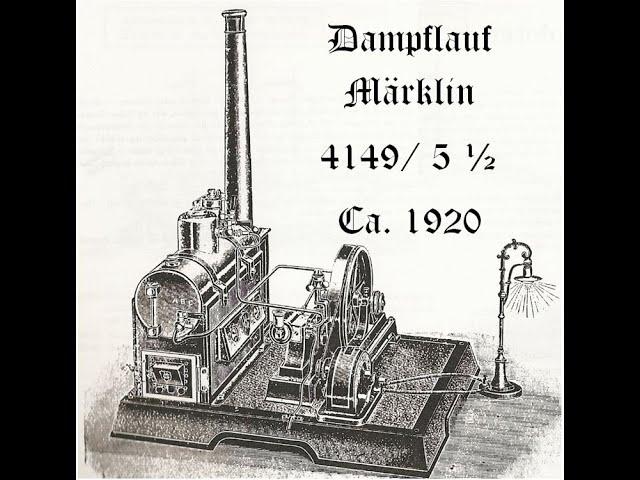 Märklin 4149 / 5 1/2 Dampfmaschine model steam engine