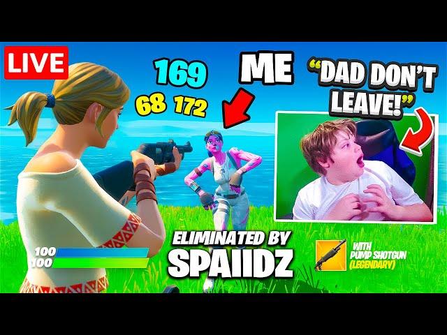 I Stream Sniped Until His Dad Left Him...