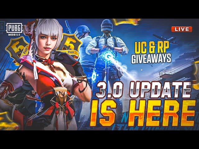 Pubg New Update 3.0 Is Here | Pubg 3.0 Update | 3.0 Update Pubg | Royal Pass Giveaway | UC Giveaway