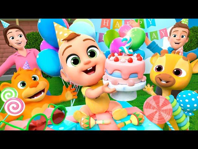 Happy Birthday Song | Lalafun Nursery Rhymes & Original Kids Songs