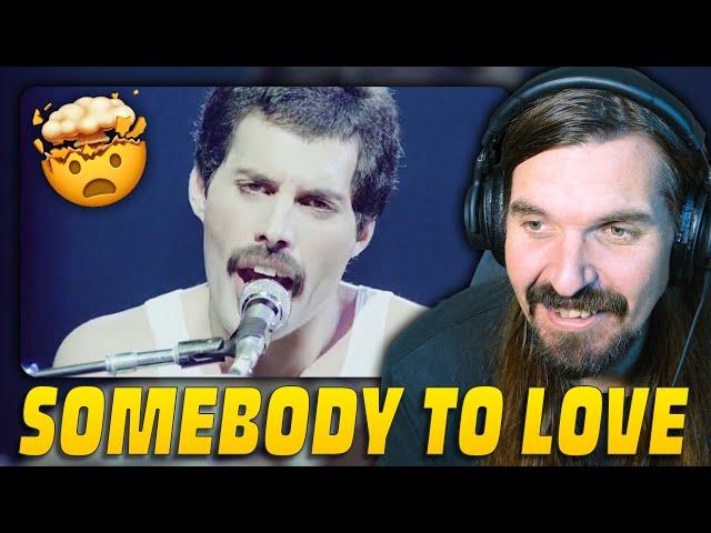 First Time Reaction | Queen | Somebody To Love | 1981 Montreal | Drummer Reacts
