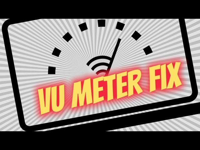 How to fix a VU meter in a vintage cassette player