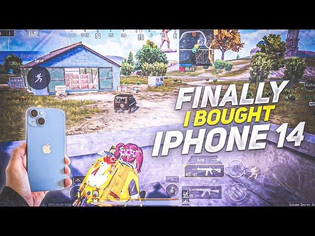 Finally bought iPhone 14  | Bgmi Montage 60 fps | 5 Finger + Gyroscope | iPhone 11,12,13,14