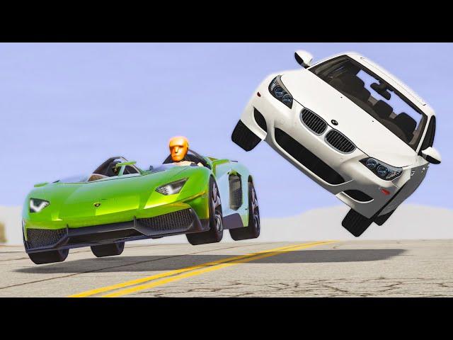 Street Racing Car Crashes #56 - BeamNG Drive Crashes