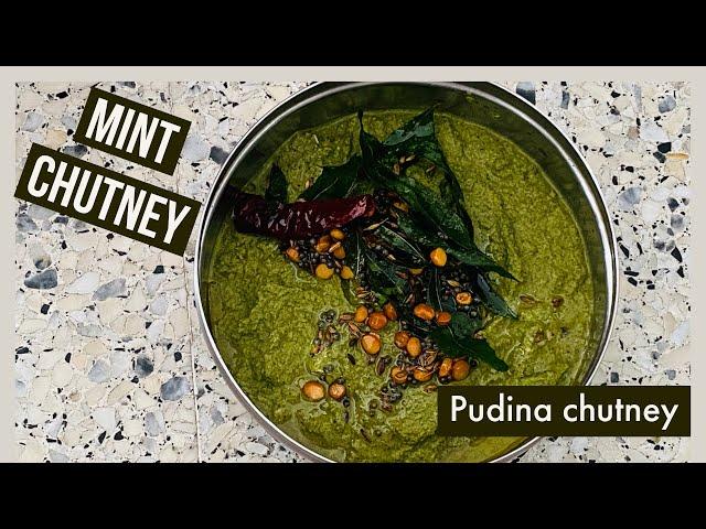 Mint chutney | Pudina chutney | pudina pachadi | ITz Queen Of Cooking