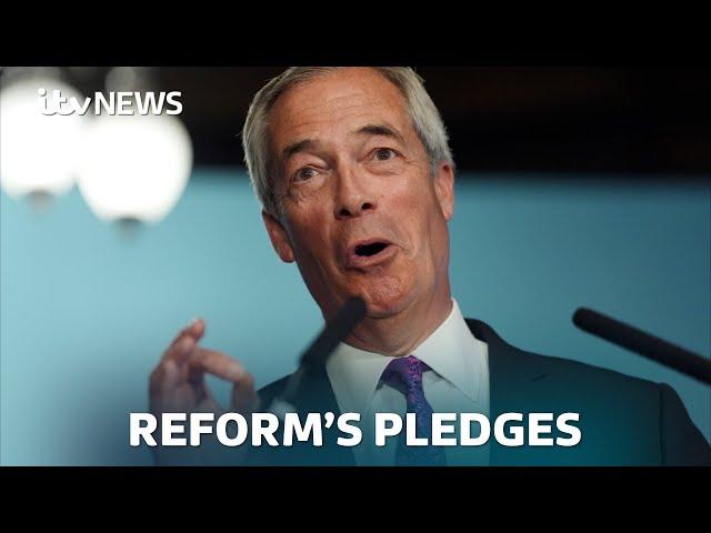 Farage pledges to scrap two-child benefit cap and reverse winter fuel cut | ITV News