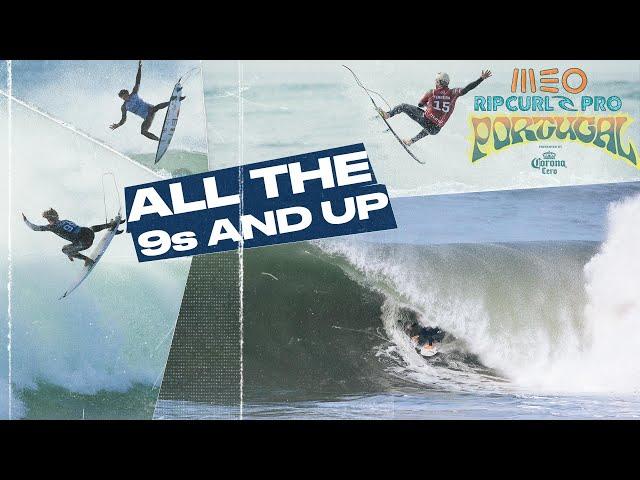 All the 9s and up that we could find from the MEO Rip Curl Pro Portugal Pro | BEST OF PORTUGAL