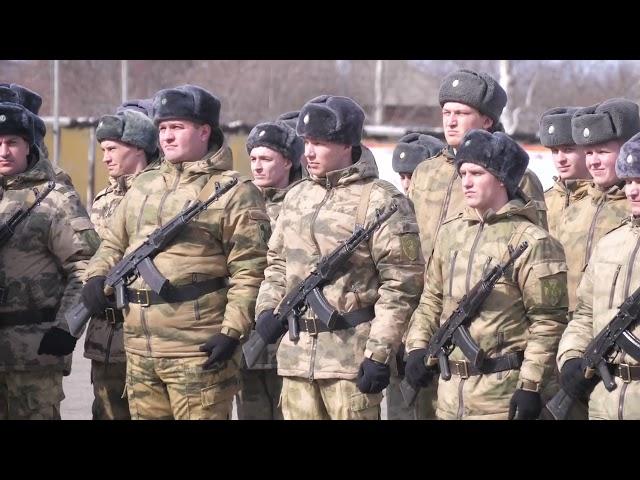 Боевое знамя нового образца вручили войсковой части 3219