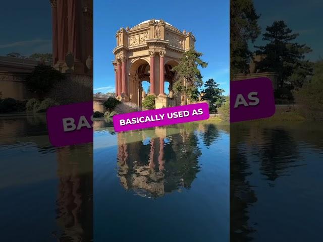 San Francisco travel photo jewel: Palace of Fine Arts.