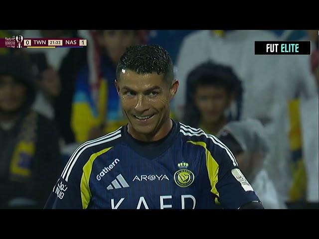 CRISTIANO RONALDO is Back ｜ Al Taawon vs Al Nassr 0 2 Highlights & Goals   Saudi Cup 2024