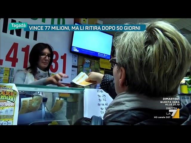 Vince 77 milioni, ma li ritira dopo 50 giorni