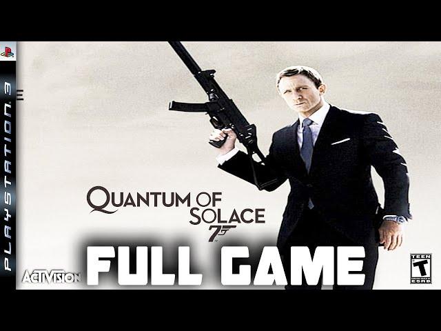 007 Quantum Of Solace -  Full  PS3 Gameplay Walkthrough | FULL GAME Longplay