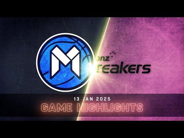 NBL Mini: New Zealand Breakers vs. Melbourne United | Extended Highlights