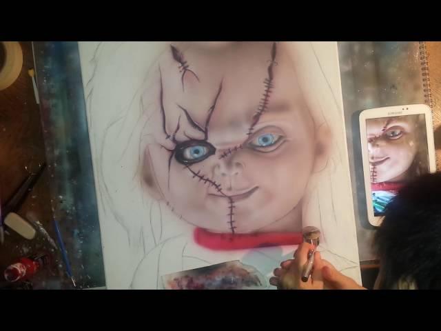 "Chucky" Airbrush Artwork