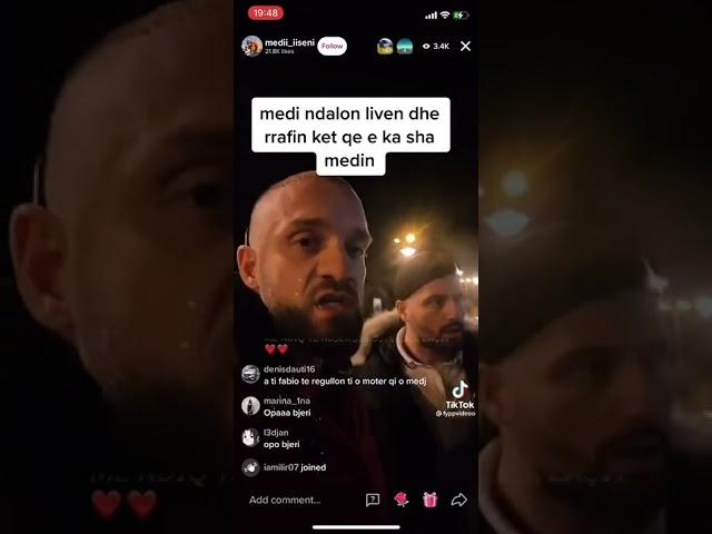 Medi Iseni përleshje live