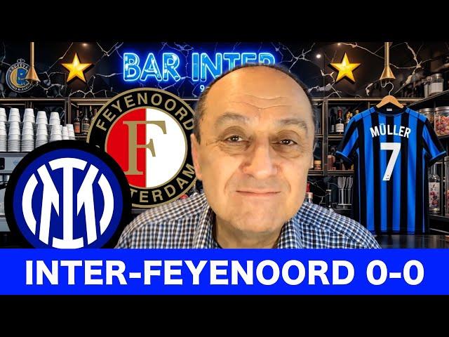 BAR INTER - INTER-FEYENOORD 0-0… NON È UN PRONOSTICO!